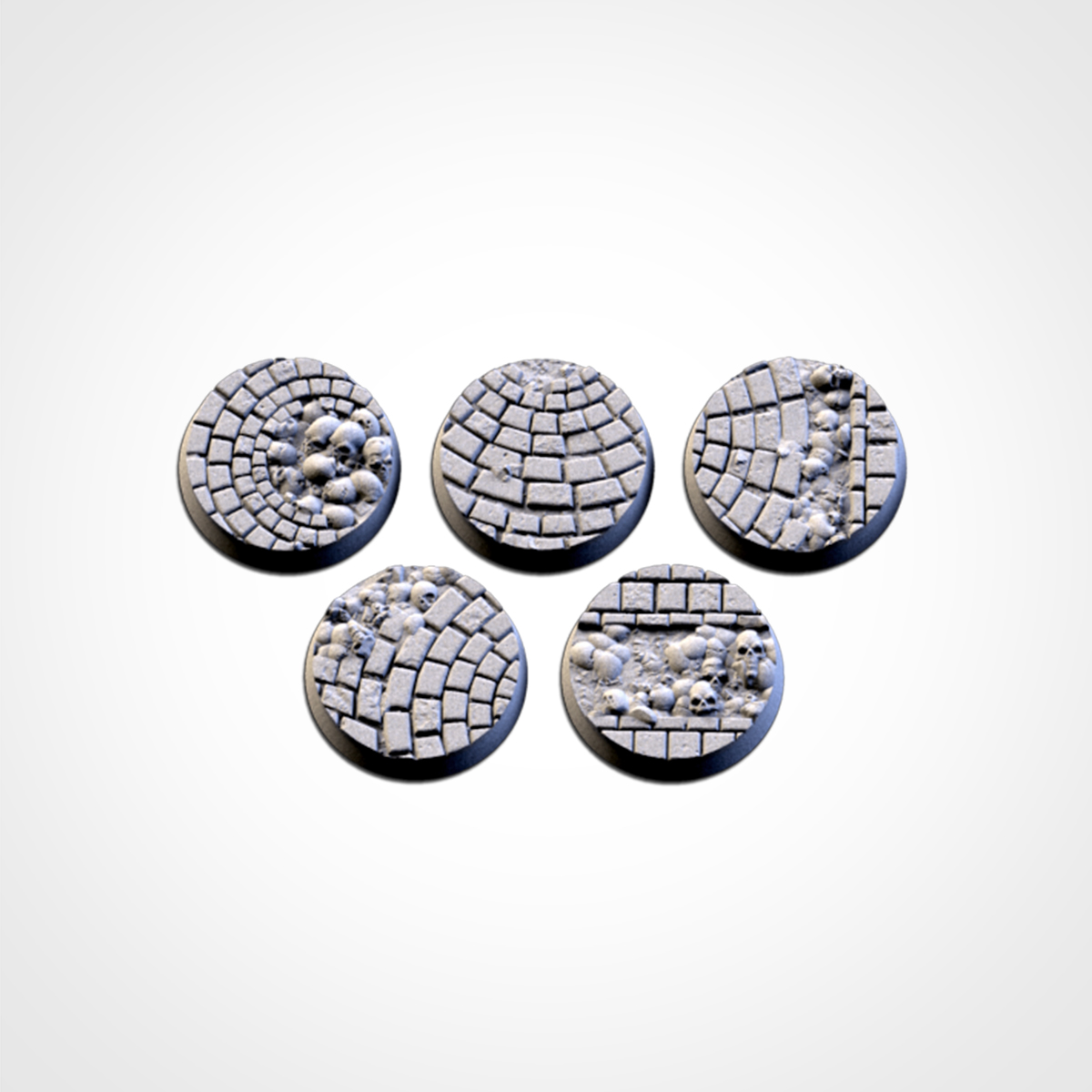 Set de Peanas Temática Medieval Road - Diseño Txarly Factory para Wargames | Resina Alta Calidad | Redondas y Ovaladas - Imagen 2